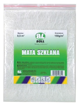 BOLL mata szklana 150g/m2 0,5m2