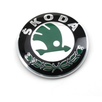 ЛОГОТИП SKODA SUPERB 02-08 ЗНАК ЭМБЛЕМА 88 мм