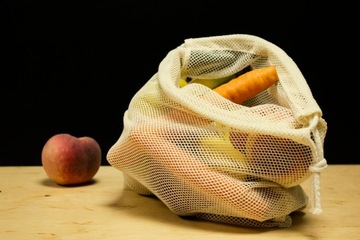 Сетчатый мешок для овощей и фруктов, эко-шопинг