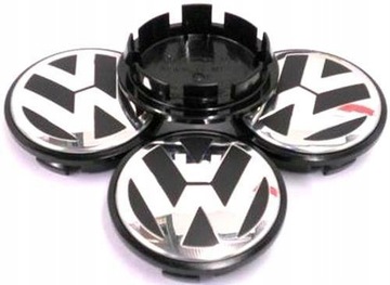 EMBLEMATY DEKIELKI ZNACZKI KAPSLE VW 65 MM DO FELG