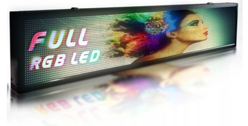 Tablica Reklama Świetlna LED Panel 100x20cm dioda