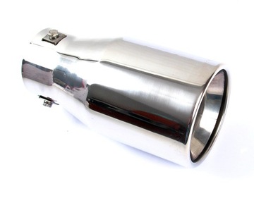 Насадка глушителя Хромированная нержавеющая сталь 018