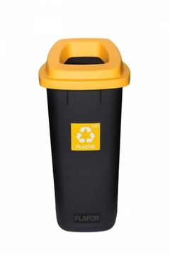 Kosz do segregacji śmieci odpadów PLASTIK 90L
