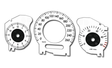 Mercedes W211 CLK CLS Tarcze INDIGLO wzór 2 MoMan