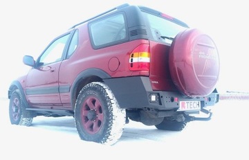 Opel Frontera B 3d zderzak stalowy tył tylny RTECH