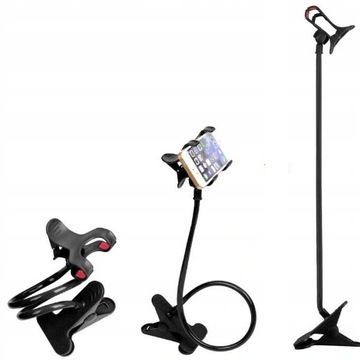 ГИБКИЙ ДЕРЖАТЕЛЬ С ЗАЖИМОМ ДЛЯ ТЕЛЕФОНА ГИБКИЙ УНИВЕРСАЛЬНЫЙ ПРОЧНЫЙ ШТАТИВ