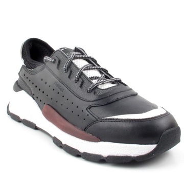 GEOX REGALE U859B CZARNE PÓBUTY Sneakersy r 45