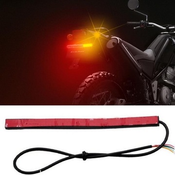 СВЕТОДИОДНАЯ ЛЕНТА ГИБКАЯ задний фонарь СИГНАЛ СТОП ПОВОРОТА 48 LED QUAD MOTOR