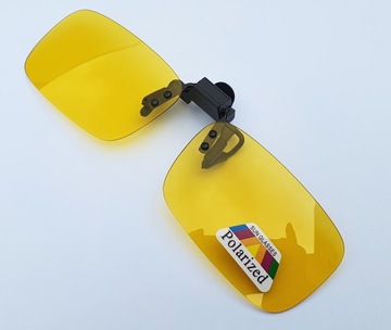 Желтые чехлы на очки для ночного вождения.