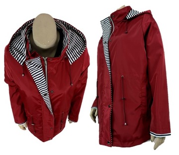 МОДНАЯ ЛЕТНЯЯ КУРТКА ПАРКА С КАПЮШОНОМ ПЛЮС РАЗМЕР XXL 48 50