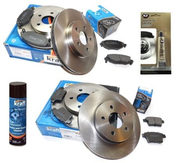 TARCZE klocki PRZÓD +TYŁ FORD Mondeo III mk3 04-07