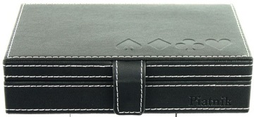 ИГРОВЫЕ КАРТЫ PIATNIK LUX В КОРОБКЕ ИЗ ПУ КОЖИ
