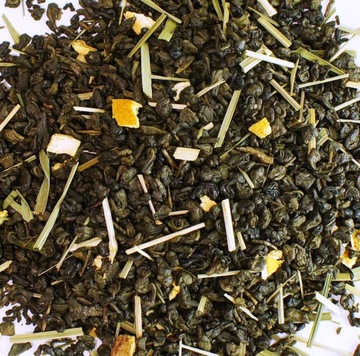 1 kg herbata zielona CYTRYNOWA Temple of Hunan