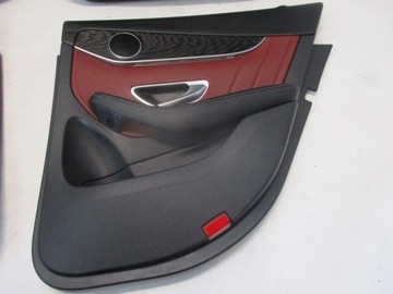 Обивка ЗАДНЕЙ панели двери MERCEDES GLC