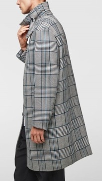 ТРЕНЧ ZARA MAN, СЕРЫЙ, В Клетку, L ВЕСНА