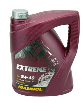 OLEJ MANNOL 7915 Extreme 5W-40 API SN/CF 5L + GRATIS