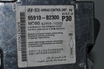 KIA SOUL II ДАТЧИК ПОДУШКИ БЕЗОПАСНОСТИ 95910-B2300