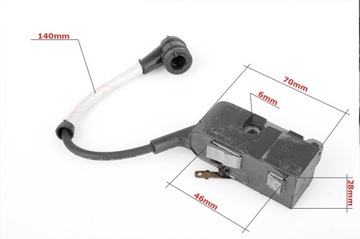 КАТУШКА ЗАЖИГАНИЯ БЕНЗИНОВАЯ ПИЛА МОДУЛЬ ЗАЖИГАНИЯ