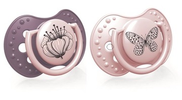 LOVI smoczek 3 - 6 uspokajający dynamiczny BOTANIC