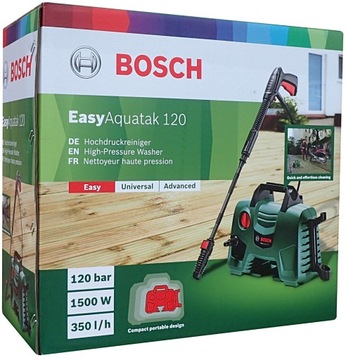 Мойка высокого давления BOSCH EasyAquatak 120 бар 350л/ч