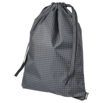 IKEA worek na buty Worek,RENSARE kratka, czarny