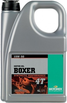 MOTOREX BOXER 15W50 4L - Olej motocyklowy syntetyczny do BMW