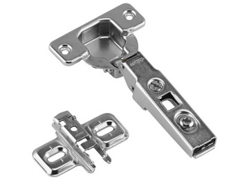ZAWIAS STANDARD 100° 71M2550 DRZWI NAKŁADANE + PROWADNIK 173L6100