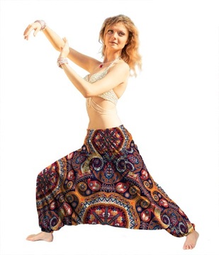 SZARAWARY MANDALA Aladdin Pants Haremki Wenecja