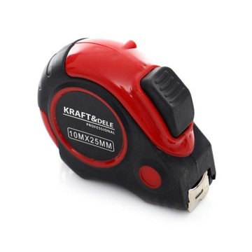 MIARA ZWIJANA 5M TAŚMOWA STALOWA BLOKADA METRÓWKA