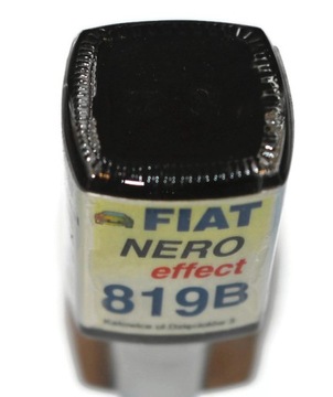 FIAT 819B NERO EFFECT LAKIER ZAPRAWKA DO RYS ARA 10 ML