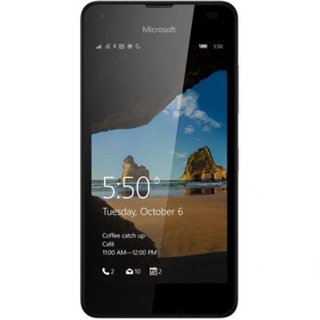 biała Microsoft Lumia 550 bez locka