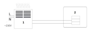 Недельный регулятор температуры AURATON LIBRA R. кс661
