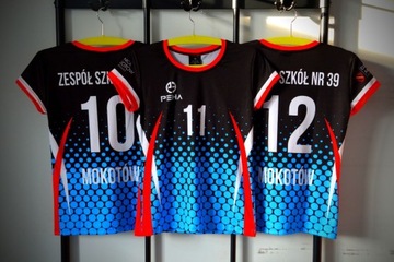 Komplet siatkarski damski PEHA Block - nadruk gratis