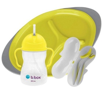 B.BOX Zestaw do karmienia 3 części Lemon Sherbet