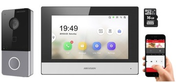 ВИДЕОИНТЕРФОН IP-видеодомофон Приложение HIKVISION