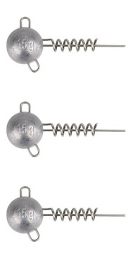 x3 -5g GŁÓWKA Z WKRĘTEM dł. 3cm DO ZBROJENIA GUM