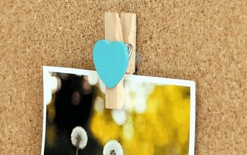 БУЛАВКИ С СЕРДЕЧКАМИ - булавки для пробковой доски