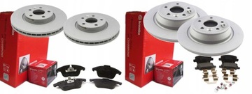 TARCZE KLOCKI BREMBO PRZÓD TYŁ FORD MONDEO IV MK4