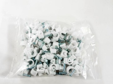 UCHWYT UCHWYTY DO KABLA KABLI FLOPY 8mm 100sztuk