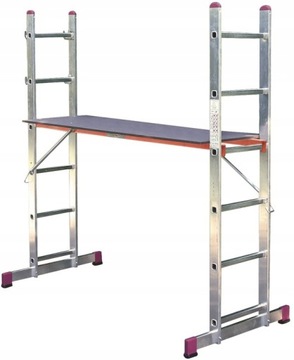 Алюминиевые лестничные леса Krause Corda 2x6