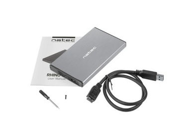 KIESZEŃ OBUDOWA NA DYSK SSD HDD 2.5' NATEC USB 3.0
