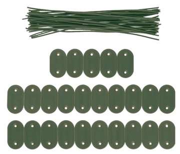 ZESTAW MONTAŻOWY MOCUJĄCY MATA PVC OGRODOWA 25 SZT