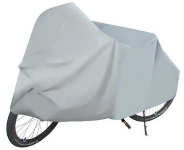 Pokrowiec motocyklowy 205x125 cm szary