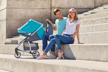 Коляска EasyGo Virage СИДЕНЬЕ + АДАПТЕРЫ