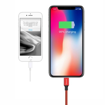 КАБЕЛЬ BASEUS В ОПЛЕТКЕ ДЛЯ IPHONE 8 X XS 11 PRO