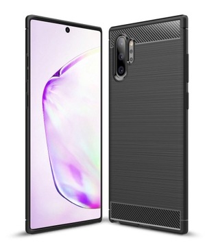 ETUI ARMOR CARBON DO SAMSUNG NOTE 10 PLUS + SZKŁO