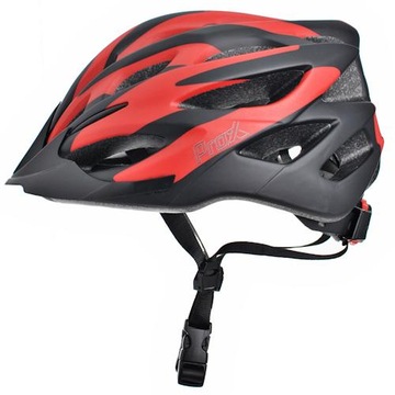 KASK PROX THUMB L CZARNO-CZERWONY MTB UNIWERSALNY