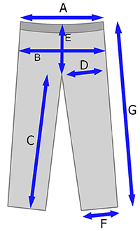 M.SARA krótkie spodenki niebieski (Pas/102 cm) W36