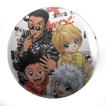 Przypinki Manga Anime Hunter x Hunter DUŻY WYBÓR