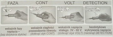 FAZER 777 Польский детектор, тестер напряжения и тестер